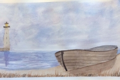 boat on the shore