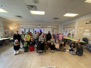 The full class with Leo and Michelle